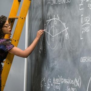 Taraji P. Henson portrays Katherine G. Johnson in “Hidden Figures” held over at The Harbor Theatre.
