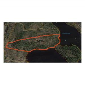 The 24+ acres of land recently gifted to Coastal Maine Botanical Gardens. Courtesy photo