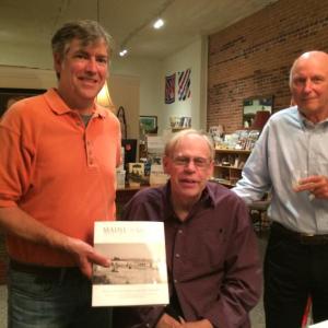 Authors, from left, Kevin Johnson, Earle G. Shettleworth Jr. and Bill Bunting. Courtesy photo