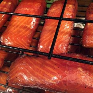 Smoked salmon, Jon Lewis style. Courtesy of Jon Lewis