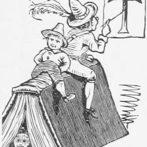 Illustration from “When Life is Young – A Collection of Verse for Boys and Girls” by Mary Elizabeth Dodge.