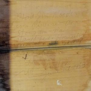 Was this message written by the real Red Buttons? And who is “blond Jim Worden?” Courtesy photo