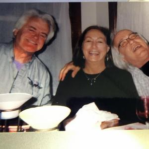 Tom Witt, me, and Tom’s brother, Dan, a few years ago on Tom’s birthday dinner at my house. SUZI THAYER/Boothbay Register