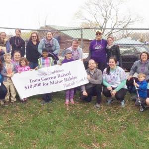 Team Garron from a past March of Dimes Walk. Courtesy photo