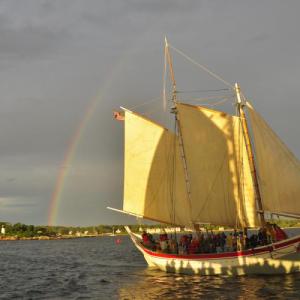 The Schooner Ardelle will be in the Parade of Sail this Windjammer Days. Courtesy of Ardelle Facebook page Schooner Ardelle