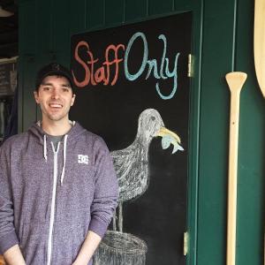 Bobby Clunie, McSeagull’s chef. SUZI THAYER/Boothbay Register