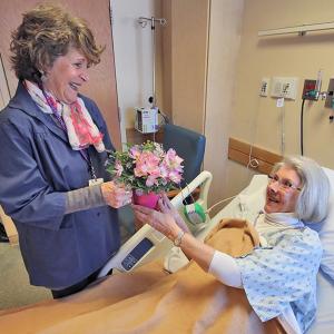 Over the last 12 months, 259 volunteers in 27 different volunteer areas provided more than 16,000 hours of service at LincolnHealth. Courtesy of LincolnHealth