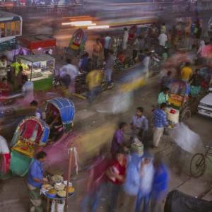 The 2017 Maine Photography Show’s Best In Show; “My Brain on Dhaka,” by Meredith Kennedy of Portland on display at the Boothbay Region Art Foundation. Meredith Kennedy, Portland ME