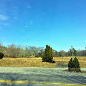 This property on Route 27 will soon feature retail stores, a marine lumber supply business, storage units and housing. SUZI THAYER/Boothbay Register