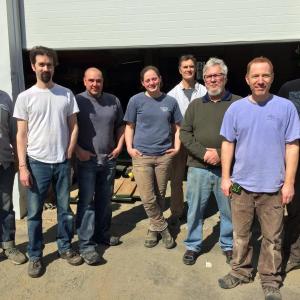 Elkins & Co.and crew. SUZI THAYER/Boothbay Register