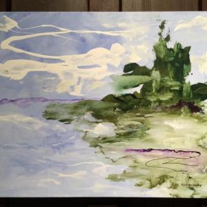 A Penney Moodey painting to be included in “Art in Bloom.” Courtesy photo