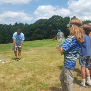 Campers explore nature, build machines, compose music and more at Camp Mummichog, Damariscotta River Association’s nature-adventure day camp. Courtesy of the DRA