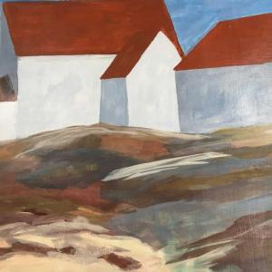 A favorite location of artist Carol Smith, now on display at First National Bank. Courtesy photo Carol Smith