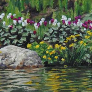 “Spring Tulips,” oil on canvas, by Will Kefauver.