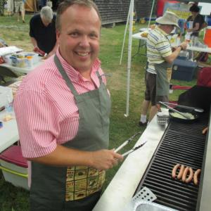 Selectman Jason Shaw will be manning the grill at Woolwich Day Saturday, Aug 5. The annual celebration begins with a family barbecue at the elementary school Friday, Aug 4, from 5 to 7 p.m. File photo