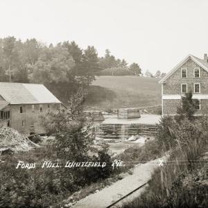 Ford Mill in Whitefield. Courtesy of the Penobscot Marine Museum