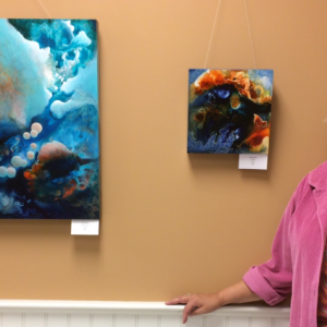 Artist and teacher Linda Murray will share the exhibition spotlight with some of her students at AMC. Courtesy of Alicia Howes Artist Linda Murray