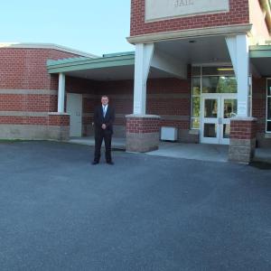 New Two Bridges Jail Administrator James Bailey after his appointment on Sept. 27. GINA HAMILTON/Wiscasset Newspaper