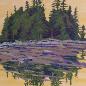 Isle of Springs based artist John Butke is one of the 70 artists with work in the show “Color.” Courtesy of the venue John Butke Maine artist