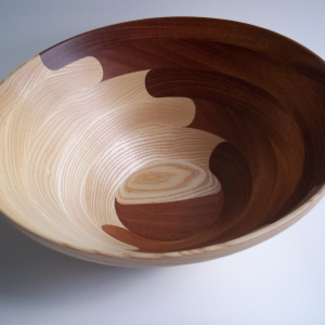 “Wooden Bowl” turned by Stephen Vowles. Courtesy of the artist Stephen Vowles