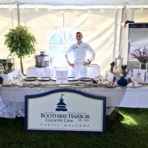 Executive Sous Chef Nathaniel Adam took first place with the Judges’ Choice Award at Claw Down. Courtesy of Michelle Amero