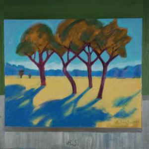 “Untiteld,” 20 x 24 oil on linen, 1989, by H. Lane Smith. Courtesy of Studio 53 H. Lane Smith