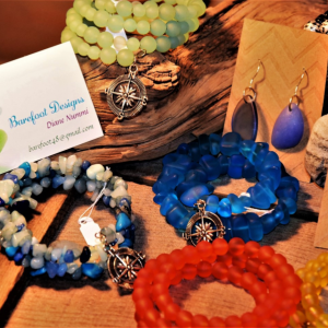 The jewelry designs of Diane Nummi - see them, and meet Diane! - at the Wharside Gallery. Courtesy of Susan Brown Diane Nummi