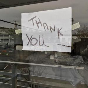 This sign in a window of a room at the Boothbay Harbor Oceanside Golf Resort says it all. SUZI THAYER/Boothbay Register