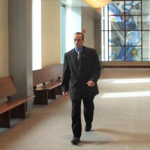 Kenneth Hatch III returns to the courtroom after a short break on Nov. 15.
