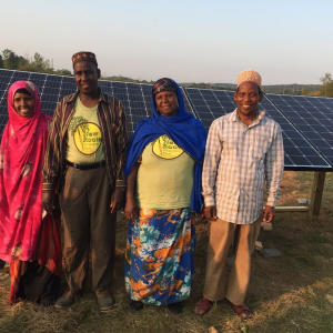 Four farmers from New Roots Cooperative Farm. Courtesy photo