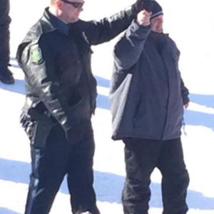 Boothbay’s Matt Farnham lit the torch for the 2018 Winter Games. He has been with Special Olympics for 35 years. He told coach Toby LeConte that his mother and father were watching him from above.Linda Farnham went to all of Matt’s Special Olympics events, usually with daughter-in-law and granddaughter in tow. Courtesy of Toby LeConte