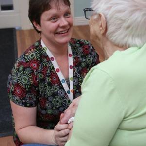 Fonnie Hunt completed the CNA training program in 2017 and is now enjoying her job at Cove’s Edge on the LincolnHealth – Miles Campus. Applications for the spring CNA class are being accepted through March 16. Courtesy of LincolnHealth