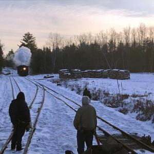 The “snow train” at the Wiscasset, Waterville and Farmington Railway Museum. Courtesy photo