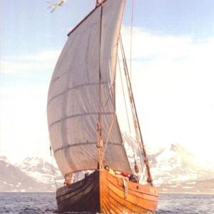 On Thursday, March 22 at 7 p.m., Rob Stevens will talk about one of his favorite projects, “Building a Viking Ship in Maine and Sailing in the Wake of Leif Ericsson.” Courtesy of Russell Kaye