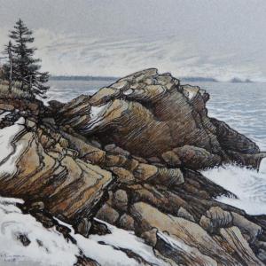 Jon Luoma, Alna ME artist