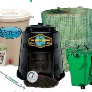 All composting supplies and rain barrels are available for pre-order only. Get one of each and be ready to conserve precious water and turn garden debris and food scraps into healthy soil. Courtesy of Knox-Lincoln Soil & Water Conservation District