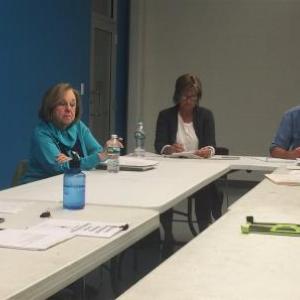 From left, Abbe Levin, Dawn Gilbert, Betty Maddocks, Steve Malcom and Ken Rayle. JOSEPH CHARPENTIER/Boothbay Register