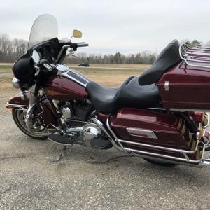 This Harley-Davidson Electra Glide is among the treasures in the Thomaston Place Auction Galleries’ spring auction. Check out all of the items on the gallery website. Courtesy photo