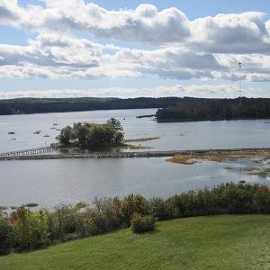 View of the Sheepscot River from Castle Tucker. Courtesy of Peggy Konitzky