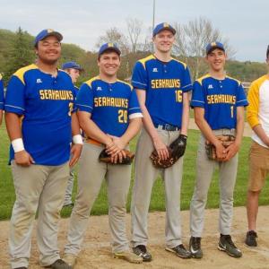 Seahawk seniors are recognized. ART MAYERS/Boothbay Register