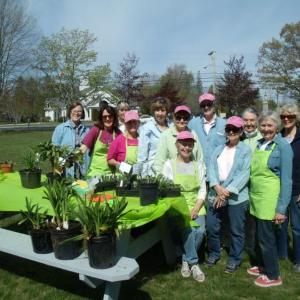Boothbay Region Garden Club members. Courtesy photo