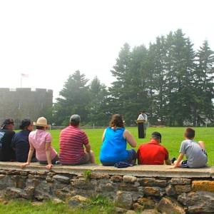 Colonial Pemaquid will be the site for a 242nd anniversary reading of the Declaration of Independence by living history interpreters. Courtesy photo