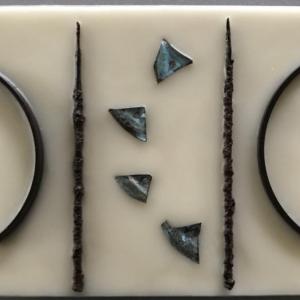 See this and other works by Jessica Sirois now through June 20 at River Arts West Gallery in the show “Convergence.” Courtesy of the venue