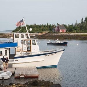 Board the Balmy Days with Boothbay Region Land Trust on Aug. 9 for wine, food and bidding at the beautiful Newagen Seaside Inn. Courtesy of BRLT