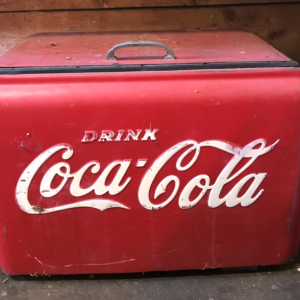One of the white elephant items at the St. Columba’s event is this cooler. Courtesy of Connie Heroy