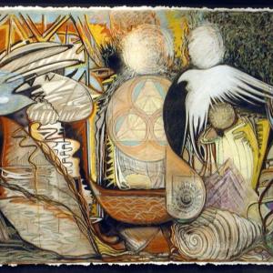 “Fundamental Things Apply,” pastel on paper by Joseph Ascrizzi will be included in an exhibit beginning July 14 at the Maine Art Gallery Wiscasset Joseph Ascrizzi