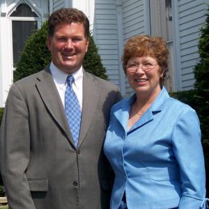 Mike Hall and Carol Hall Perry. Courtesy photo