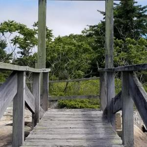 Deepwater dock at Boothbay Region Land Trust’s Oak Point Farm. Courtesy of BRLT