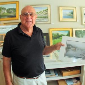 Roger Milinowski’s Head of the Harbor Gallery has a new location in Boothbay Harbor at 129 Commercial St. LISA KRISTOFF/Boothbay Register