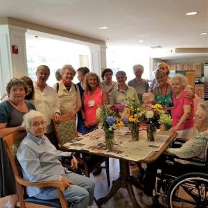 The Garden Therapy team and St. Andrews Village residents. Courtesy photo